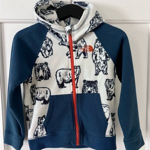 Northface Fleece Zip Hoodie - 4T